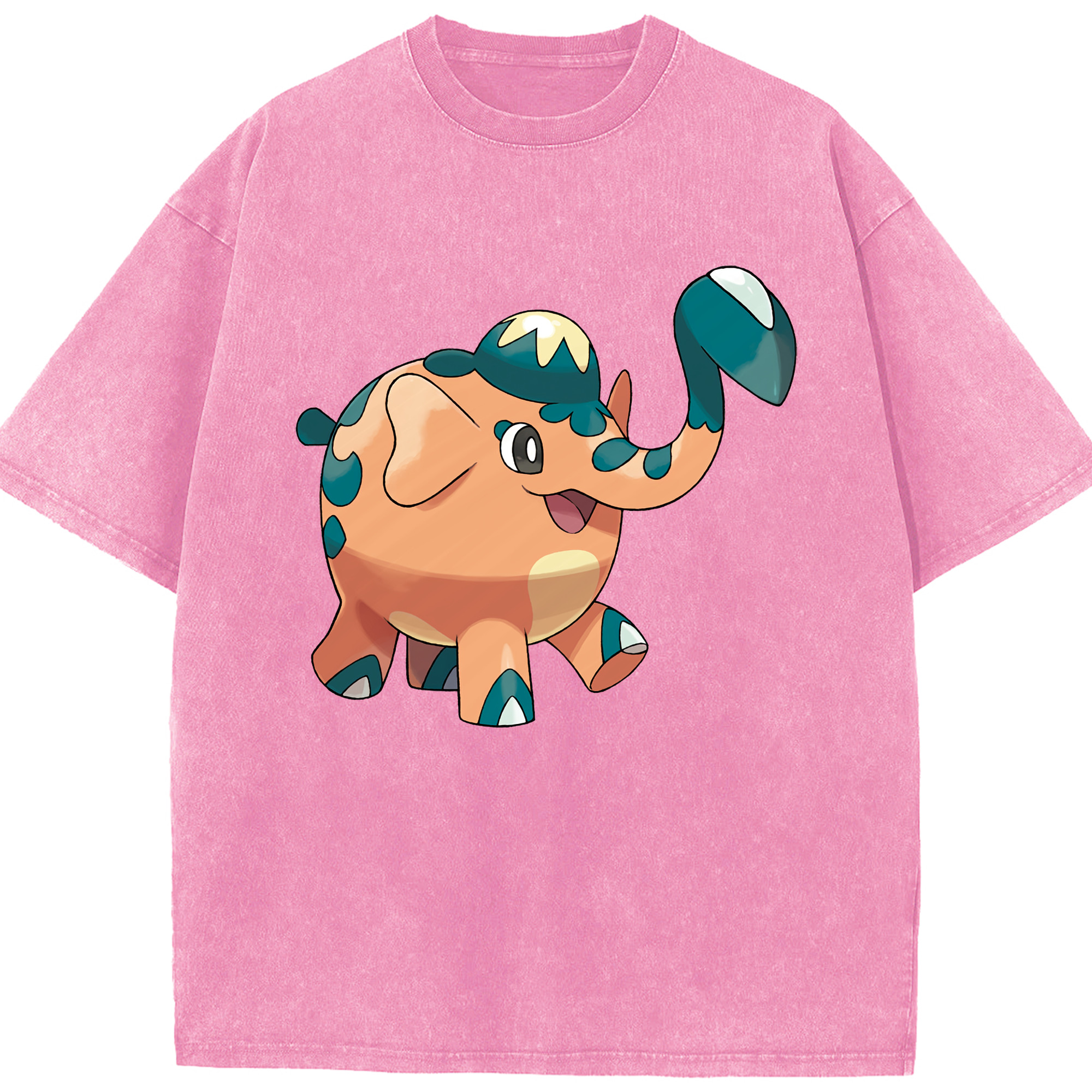 （画像用） ポケットモンスター Pokémon 綿100% ヴィンテージ風 半袖Tシャツ（フロントプリント）